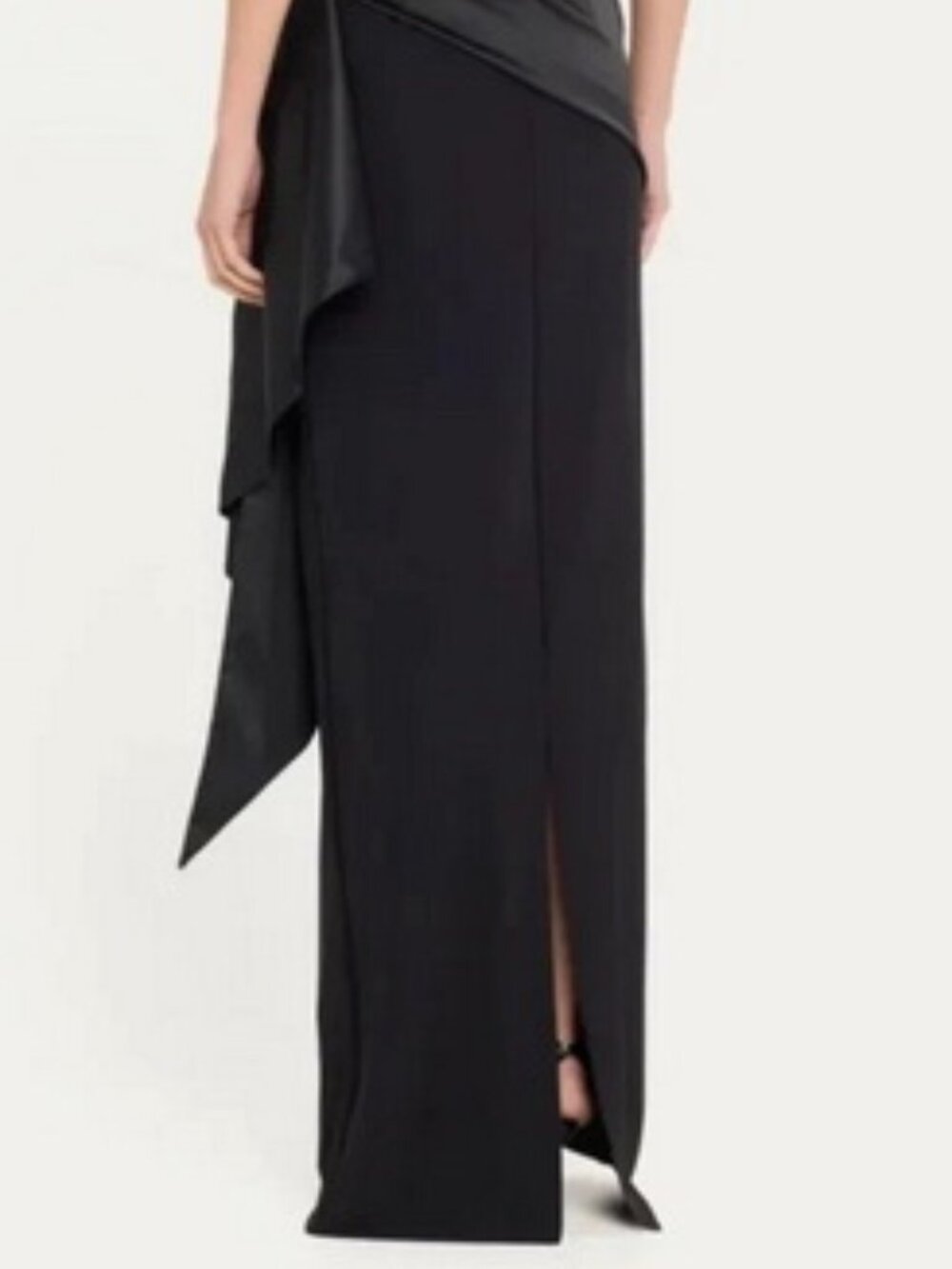 Chiara Boni La Petite Robe Black Gudairi Column Gown - Picture 3 of 4
